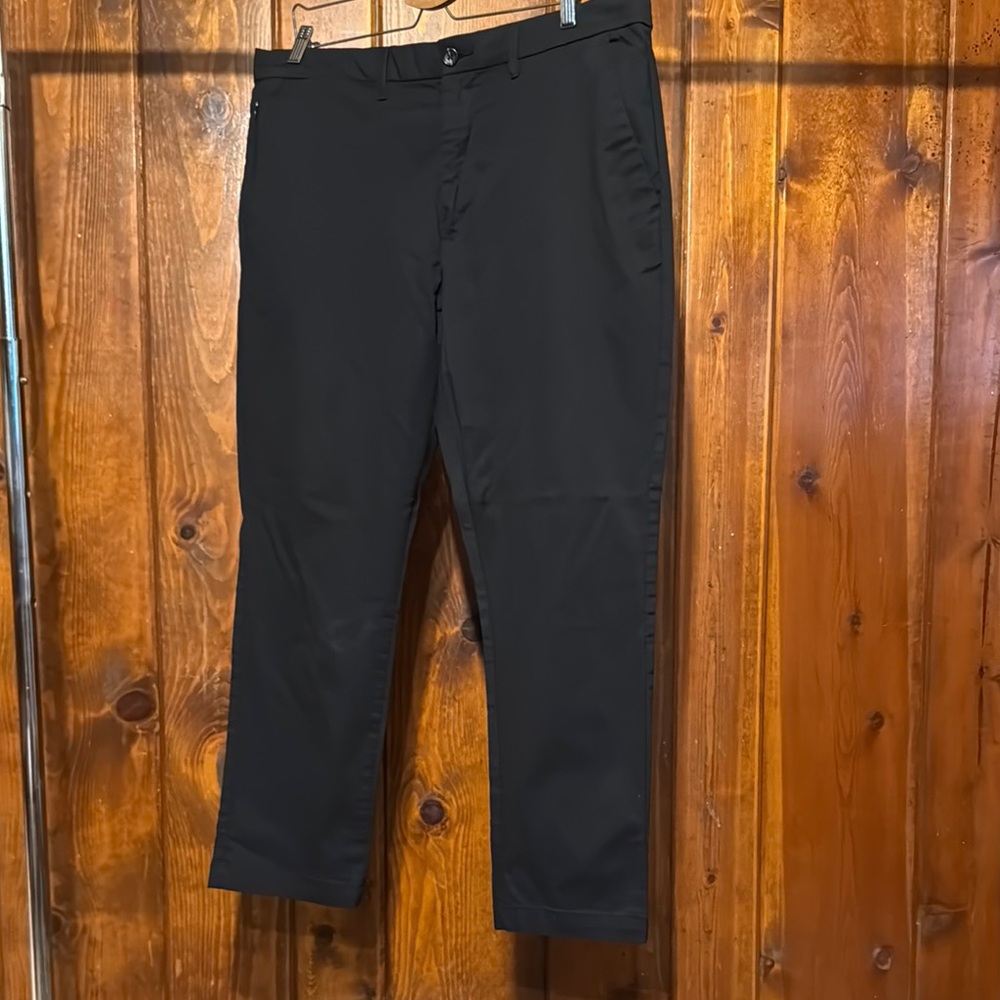 Goodfellow & Co Black Dress Pants, nylon stretch, tech golf pant chino